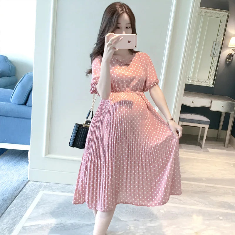 שמלת שגית – שמלת הריון קיצית